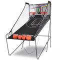 Indoor Basketball Arcade Game Double Electronic Hoops Shot 2 Player W/4 Balls