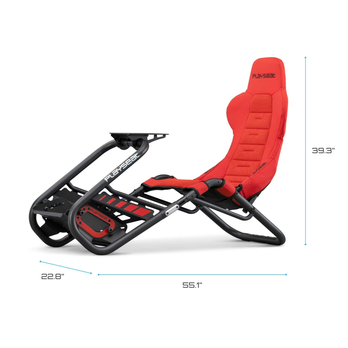 ® Trophy Lightweight Carbon Quality Steel Racing Simulator Cockpit ,Red