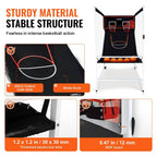 Arcade Games Basketball Game 2-Player Indoor Basketball Game Home Dual Shot Sport with 5-Balls