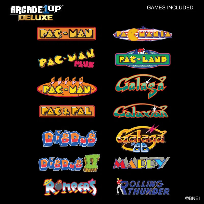 Arcade1Up Pacman Legacy Arcade DLX ED