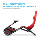 ® Trophy Lightweight Carbon Quality Steel Racing Simulator Cockpit ,Red