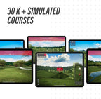 MLM2PRO Mobile Launch Monitor + Golf Simulator,Grey