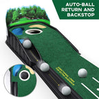 Portable Golf Putting Mat Beginners Practice Golf Putter Blanket Outdoor Golfs Training Aids Professional Sports Equipments