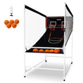 Arcade Games Basketball Game 2-Player Indoor Basketball Game Home Dual Shot Sport with 5-Balls