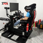 High Quality Games 4080 Pilot Simulation Frame Simulaotor Racing Cockpit Racing Game Simulator for Moza R5 R9 R12 Steering Wheel