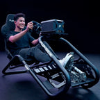 ® Trophy Lightweight Carbon Quality Steel Racing Simulator Cockpit ,Red