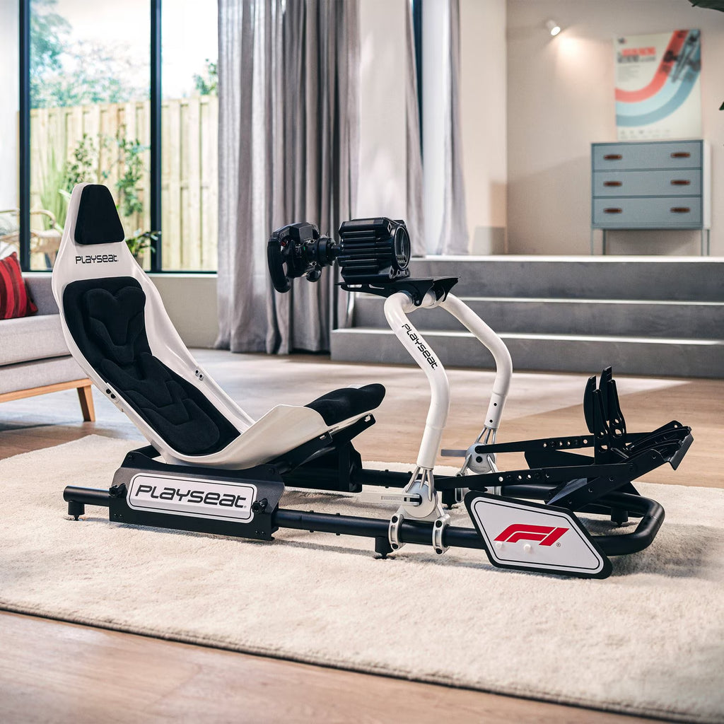 ® Formula Instinct F1® Edition Racing Simulator Cockpit with X-Adapt™ Adjustment, White