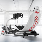 ® Formula Instinct F1® Edition Racing Simulator Cockpit with X-Adapt™ Adjustment, White