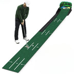 Portable Golf Putting Mat Beginners Practice Golf Putter Blanket Outdoor Golfs Training Aids Professional Sports Equipments