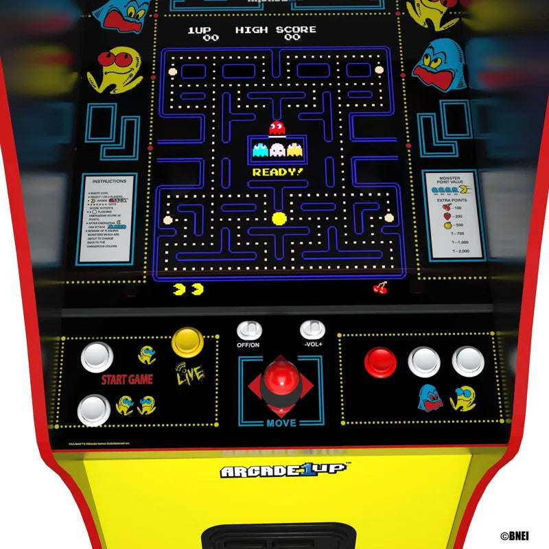 Arcade1Up Pacman Legacy Arcade DLX ED