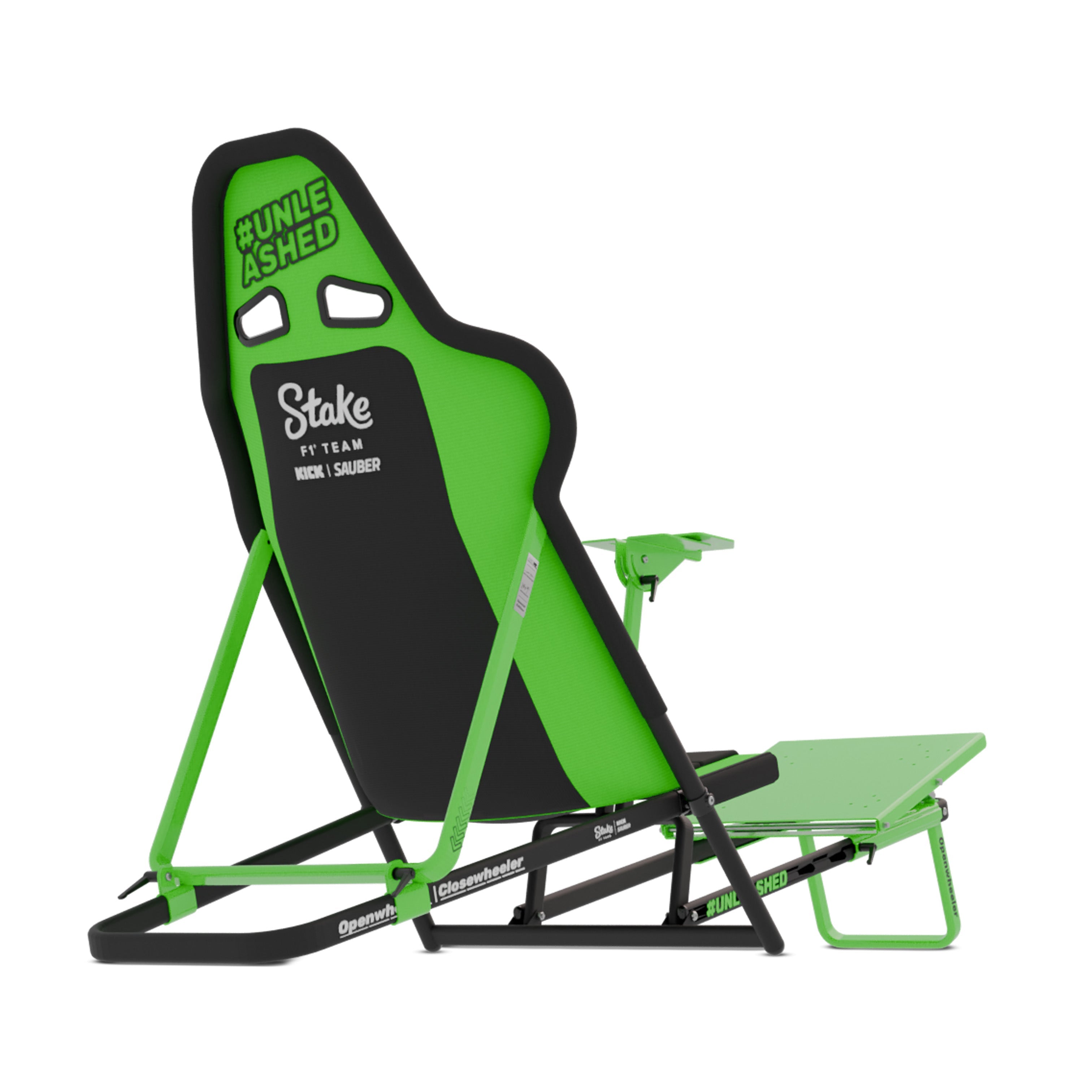 GTA™ Compact V2 Stake F1® Team KICK Sauber Edition + RS30 Force Feedback Wheel & V3 Pro Pedals [Bundle Sale]