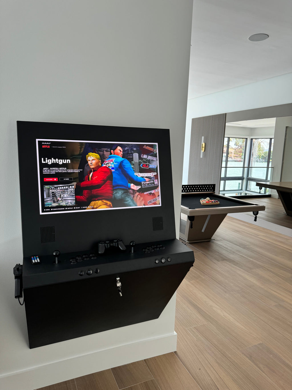 Wall Mounted Arcade - Gaming PC