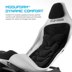 ® Formula Instinct F1® Edition Racing Simulator Cockpit with X-Adapt™ Adjustment, White