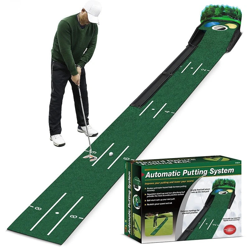 Portable Golf Putting Mat Beginners Practice Golf Putter Blanket Outdoor Golfs Training Aids Professional Sports Equipments