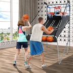 Dual LED Electronic Shot Basketball Arcade Game with 8 Game - 81.5'' X 81'' X 42.5'' (L X W X H)