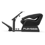 ® Evolution Racing Suède Lightweight Carbon Quality Steel Racing Simulator Cockpit, Black