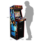 Mortal Kombat II Deluxe Arcade Game Con Gabinete De Pie De Tamaño Completo De 5 Pies De Alto, Negro