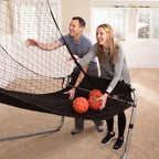 New Double Shot Deluxe Basketball Arcade Game - Standard AC Electrical or Batteries (90648)