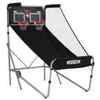 New Double Shot Deluxe Basketball Arcade Game - Standard AC Electrical or Batteries (90648)